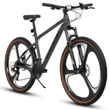 ZNTS A27301M Ecarpat Mountain Bike 27.5 Inch Wheels, 21 Speed Road Bicycle with Dual Disc Brakes for Men W1856P220552