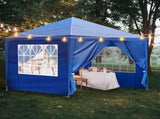 10'x10' Gazebo Waterproof Outdoor Canopy Patio Tent Party Tent for Wedding BBQ 44411827