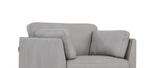 Matias Dusty White Leather Chair B2726P496927