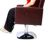Salon Chair for Hair Stylist 360&deg Swivel with Heavy Duty Hydraulic Pump, Max Load Weight 330 lbs, W465P156748