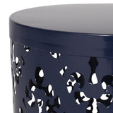 Outdoor Metal end Table -Large 73605.00NBLU
