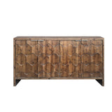 Accent Cabinet Farmhouse Style 4 Door Wooden Cabinet Sideboard Buffet Server Cabinet Storage W1435P216113