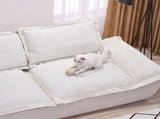 Modern Removable and Washable Cloud Sofa, Deep Seat and Two-seater Sofa for Living Room, Soft W3653P556175