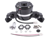 Electric Water Pump 35 GPM High Flow Chrome for BBC Big Block Chevy 396 427 454 V8 Engines Black 49082572