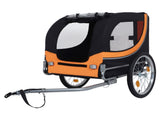 Large Folding Bike Trailer for Dogs 66LB Capacity All-Terrain Pet Carrier, Durable Steel Frame for 49685305