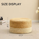 Handmade Woven Foot Stool Natural Seagrass Ottoman for Home Decor & Seating 94592344
