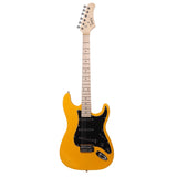 ZNTS GST Stylish Electric Guitar Kit with Black Pickguard Orange 77730994