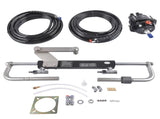 90 HP Marine Hydraulic Steering System with Two-Way Locking Valve, High-Pressure Pump & 2X 24ft 92360276