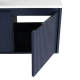 Soft Close Doors Bathroom Vanity Without Sink,48 Inch For Small Bathroom,BVB05848NBL W999119849