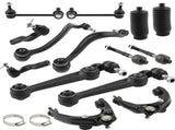 14pcs Front Control Arm Tie Rods Sway Bar End Link Kit fit for Ford Fusion 2007-2009 06276035