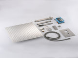 Shower system combo with hand shower, 16 inch shower head and tub spout 75881387