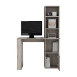 Oiwa Computer Desk with Bookcase and Cabinet B070P188857