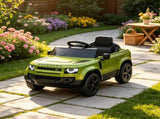 Green 12V Electric Kids Ride on Car Remote, Suspension, 3 Speed Modes, Lights, Music, Horn 49015109