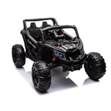 ZNTS 12V Ride On Car with Remote Control,UTV ride on for kid,3-Point Safety Harness, Music Player 28952224