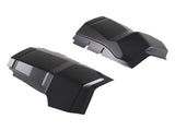 Pair Cab Corner fit for 2009-18 Dodge Ram 1500 Quad Extended Cab Black Steel 06424959