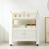 Eco-Friendly HDPE Baby Diaper Changing Table 33.86" x 24.02" x 41.34" Non-Toxic Plastic Nursery W509P300550