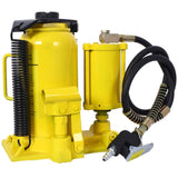 Air Hydraulic Bottle Jack, 20 Ton/44029 LBS All Welded Bottle Jack, 10.2-19.7 inch Lifting Range, W465P146637