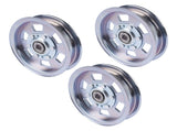 3 Flat Idler Deck Pulleys Fit for Bad Boy ZT Series 48" 50" 60" Deck MZ Series 48" Deck Outlaw 91792858