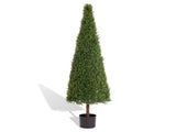 6FT Artificial Conical Topiary Trees UV Resistant Faux Cedar Bushes and Evergreen Shrubs, Fake W2945P279021