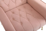 Modern Accent Chair with Ottoman, Comfy Armchair for Living Room, Bedroom, Apartment, Office W136192193