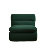 Modern Compressed Lounge Chair with Ottoman, Cozy Corduroy Recliner for Small Spaces, Living Room, W1036P251819