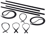 Door & Window Run Channel Weatherstrip Seals Set Replacement for 1972-79 Dodge Pickup Truck 62065208