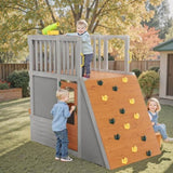 Kids Playhouse Outdoor,Wooden Play House Play set for Kids Large, Sturdy, Realistic Design with 15774514