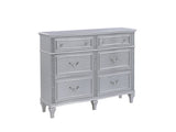 Mystic Contemporary Style 6-Drawer Dresser made with wood in Silver. G150109160