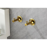 6 Piece Brass Bathroom Towel Rack Set Wall Mount W2287P169795