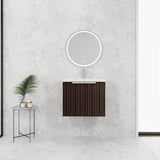 24 Inch Bathroom Cabinet With Resin Sink,Soft Close Doors,Float Mounting Design, For Small Bathroom W999P204936