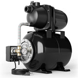 1200 W Garden Water Pump Shallow Well Pressurized IrrigationShallow Well Pump 1000GPH Max Flow 20494277