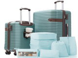 Hardshell Luggage Set with TSA Lock, 360&deg Spinner Wheels, Lightweight Durable Travel Suitcases 80948822