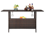 Modern Stylish And Beautiful Bar Table Brown Gradient 15049020