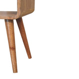 Artisan Furniture Mini Curved Open Bedside B182P202521
