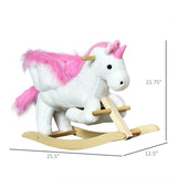 Baby rocking horse toy with music playbackUnicorn design 11742444