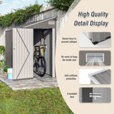 Campcraft Optional two-color storage shed, single hinge door, solid structural design, good W1598P283837