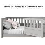 ZNTS Twin Size Floor, integral construction with super high security barrier, door, children's floor W1858P164941