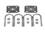 Trailer U-Bolt Kit & Leaf Spring Tie Plates Tieplate 3500 lbs Heavy Duty 49461780