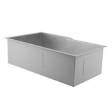 DAX Handmade Single Bowl Undermount Kitchen Sink B2702P226965