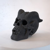 Refractory Materials Fireproof Imitated Human Fire Pit Skulls Gas Log for NG, LP Wood Fireplace, W2734P194127