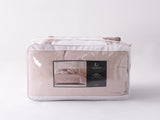 Mountain Ranges 6-Piece Comforter Set - Pink Jacquard & Brushed Fabric 86127252
