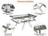 Powerful Mole Snap Trap - Thickened Waterproof Metal, Easy Foot-Step Setup, Humane Instant Kill, 81737010