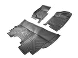 Front Floor Mats And Rear Floor Mat fit for Ford F150 Super Crew Cab 2015-2025 TPE 55757798