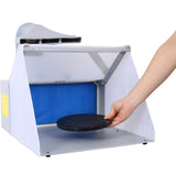 Portable Airbrush Spray Booth with 3 LED Lights, Extra Replaceable Extra Filter Pad, Turn Table and W465P187893