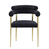 Woker Dining Chairs Set of 2, Mid-Century Modern Dining Chairs, Kitchen Dining Room Chairs, Round W1567139483