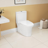1.1/1.6 GPF Elongated Comfort Height Floor Mounted One-Piece Toilet, CUPC Certified, WaterSense B2724P246933