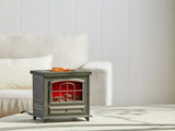 Modern Black Fireplace-Style Wax Melt Warmer 65496986