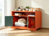 Wooden Cat Box Cabinet 53064301