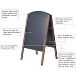 Outdoor BillboardSidewalk Signage Chalkboard 17.7" x 15.0" x 31.5" 08153795