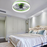 Ceiling Fans with Lights Dimmable LED Embedded installation of thin modern ceiling fans W1340120480